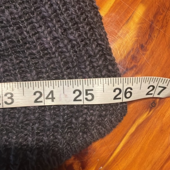 XL ABS Allen Schwartz hi-lo black 1/2 zip knit 3/4 sleeve cardigan sweater - Picture 16 of 16